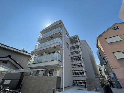 【外観】 | AILE上新庄 | シンプルで奇麗な外観です。