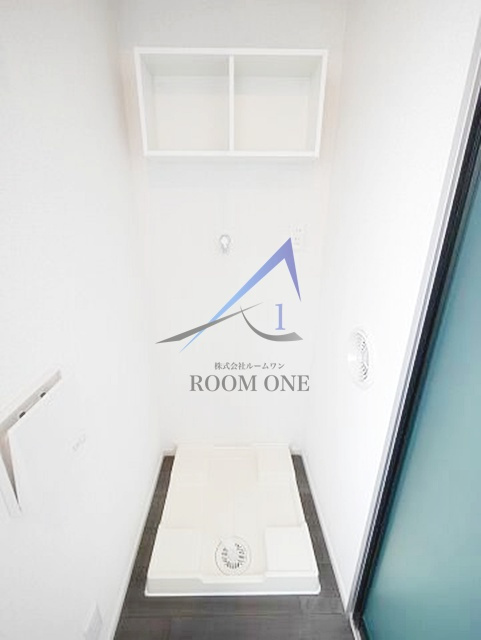 メゾン　ハルナの設備|洗濯機置き場です。