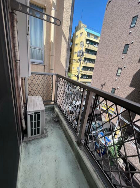 ヴィラークパレスのバルコニー