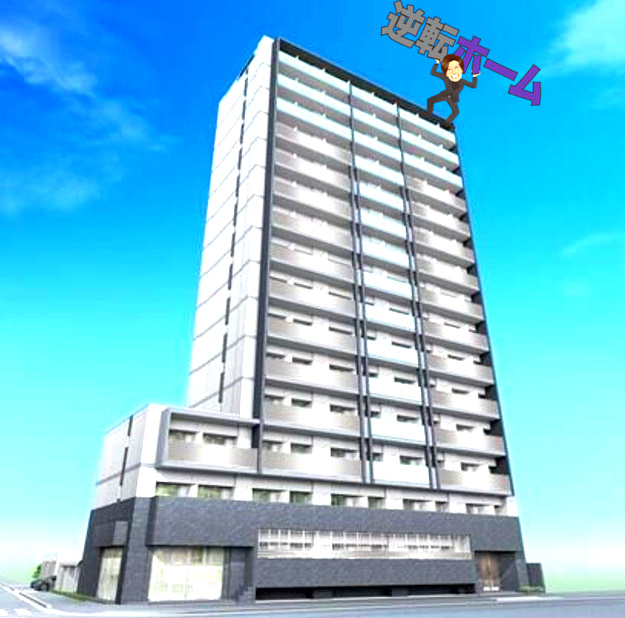 パルティール笠寺　名古屋市賃貸　仲介手数料無料の外観パース