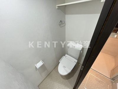 【トイレ】 | ウェルスクエア多摩川矢口 | 落ち着いた色調のトイレです