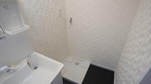 【その他】 | 菊野台KYハイツ | 洗濯機置場