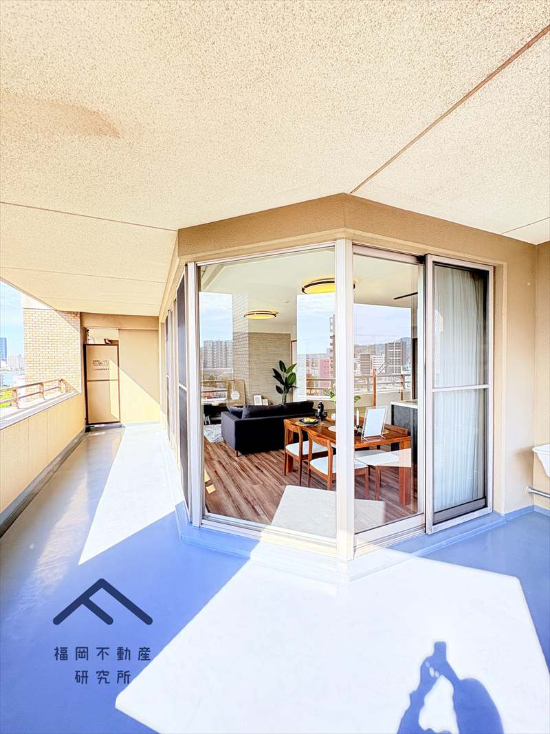 モントーレ香椎スクエア　サウスウイングのバルコニー