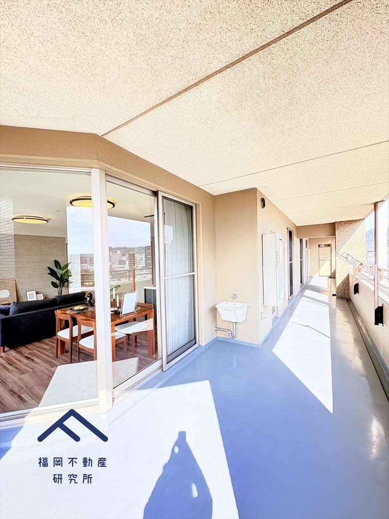 モントーレ香椎スクエア　サウスウイングのバルコニー