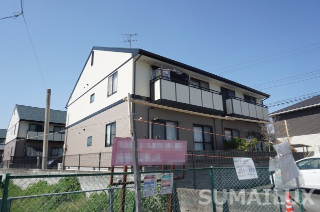 熊本市東区長嶺西２丁目のアパートの外観