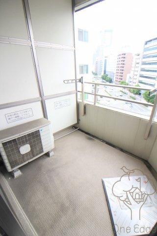 マジェスティ天満橋のバルコニー