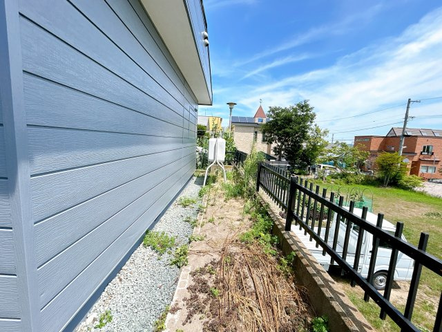 【庭】 | 北見市柏陽町５５７番地１２１　中古売家 | 【リフォーム後】庭です。