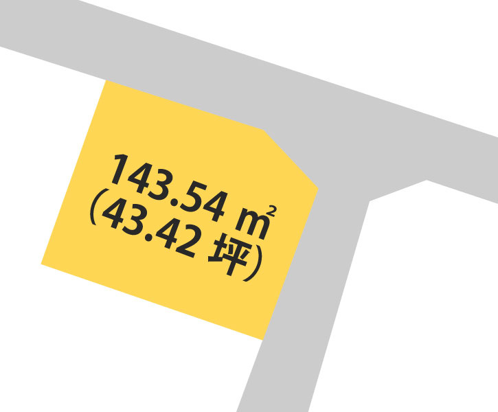 和歌山市有本・土地・56952の区画図