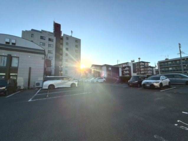 カサトゥルネの駐車場