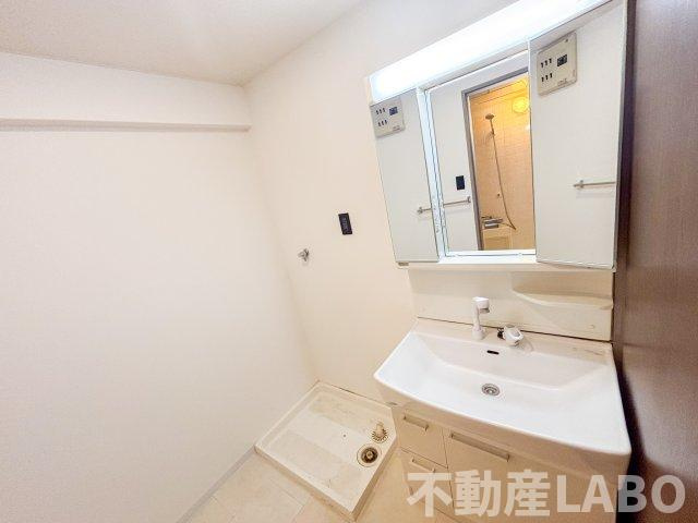 川辺辻岡マンションの洗面所