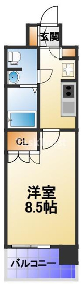 【間取り】 | アーバンエース関目パル