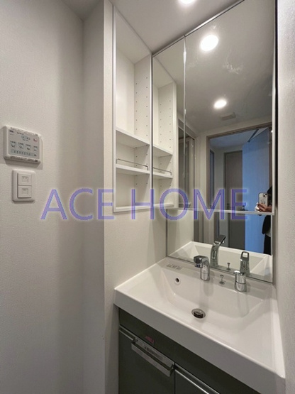 【洗面所】 | エスリードレジデンス大阪谷町ザ・マークス