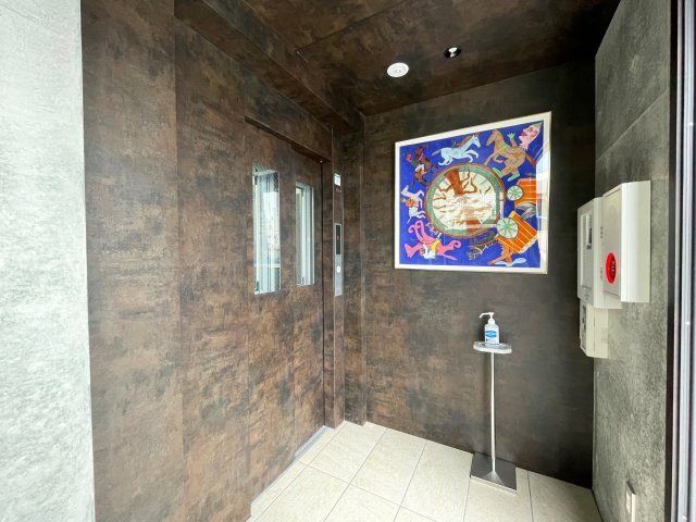 唐人荘のロビー