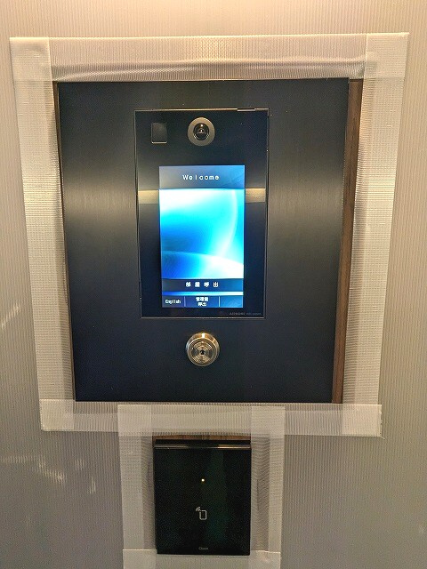 Urbanex KURAMAE RESIDENCEの設備|タッチキーのTVモニター付オートロックセキュリティです