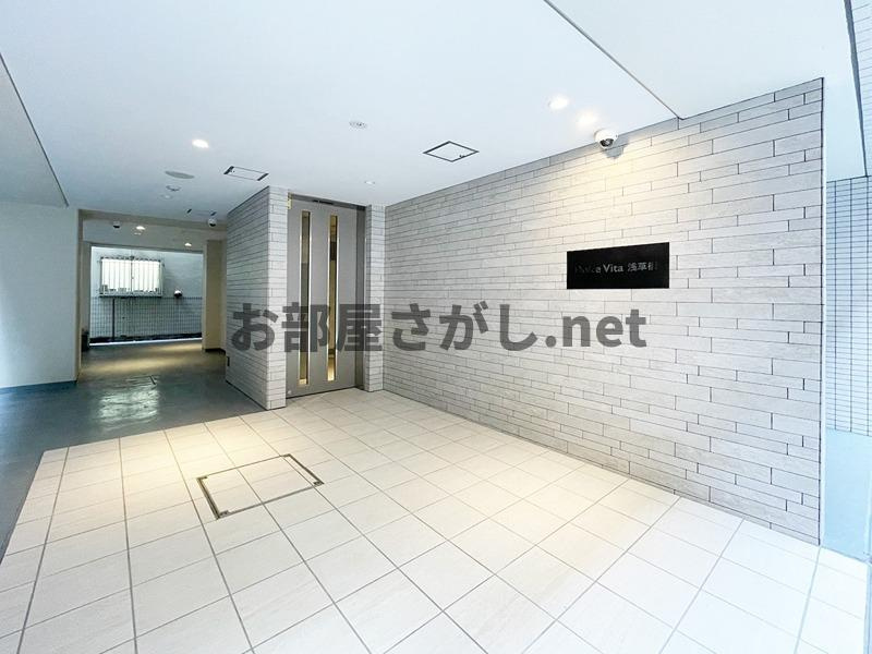 Dolce Vita 浅草橋 #台東区 #駅近 #築浅 #高層階 #デザイナーズのロビー