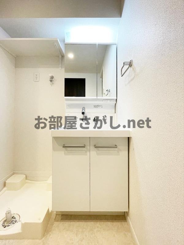 Dolce Vita 浅草橋 #台東区 #駅近 #築浅 #高層階 #デザイナーズの洗面所