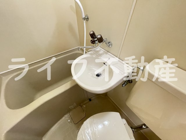 東大阪レジデンスの洗面所