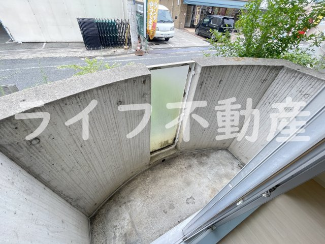 東大阪レジデンスのバルコニー