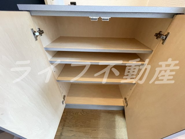 サンライフ東花園（東花園賃貸）の収納|たっぷりとした収納スペースです