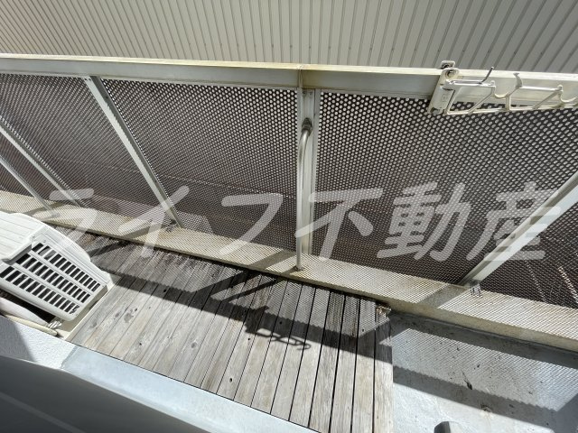 サンライフ東花園（東花園賃貸）のバルコニー|陽当たり良好なバルコニーです