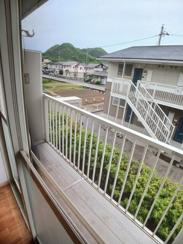 ジョイフルにしむらＡのバルコニー