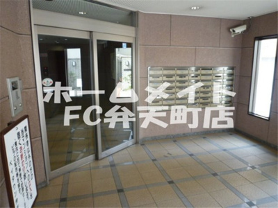 【ロビー】 | ベイタウン弁天 | 落ち着いたロビーです