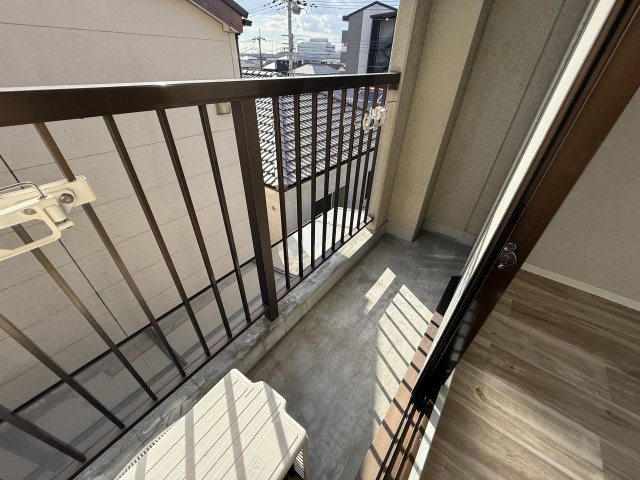池田マンションのバルコニー
