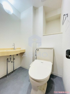 【トイレ】 | オーラムアルジャン阿波座 | 同マンション別部屋　参考写真