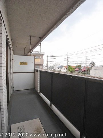ウイング朝霞台のバルコニー