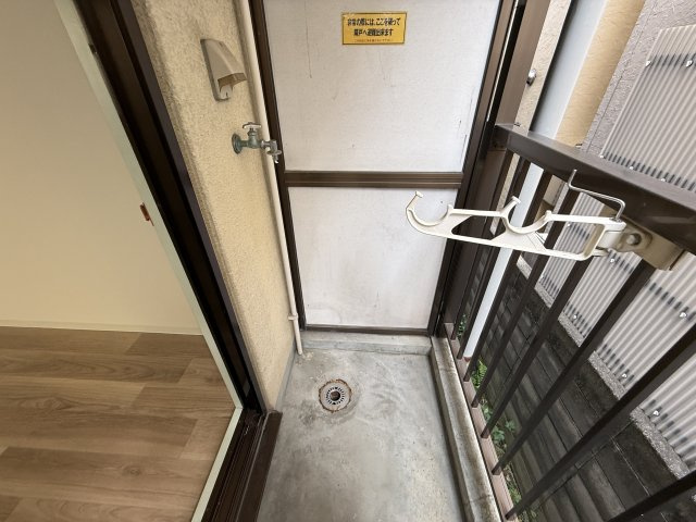 池田マンションのバルコニー