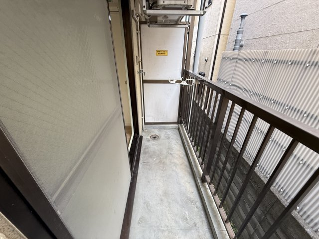 池田マンションのバルコニー