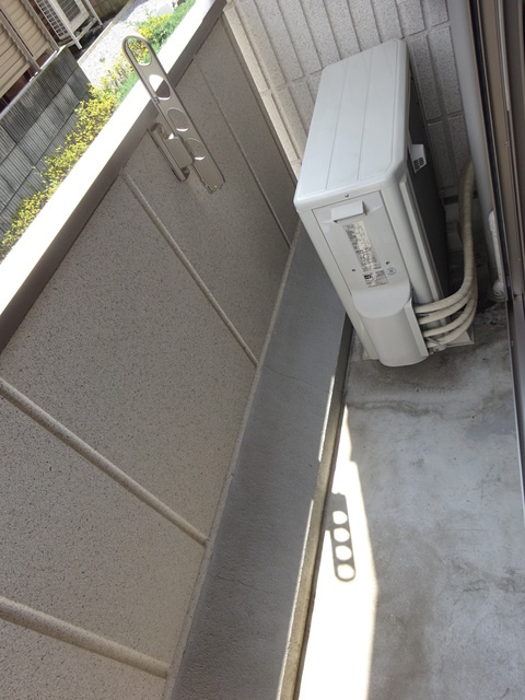 悠和ホームズのバルコニー