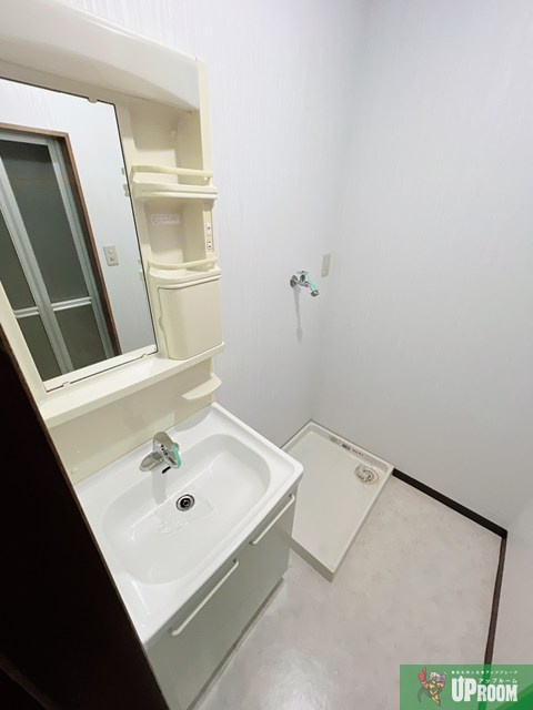 北名古屋市西之保犬井のアパートの洗面所