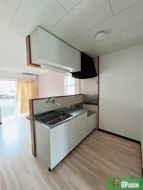 北名古屋市西之保犬井のアパートのキッチン
