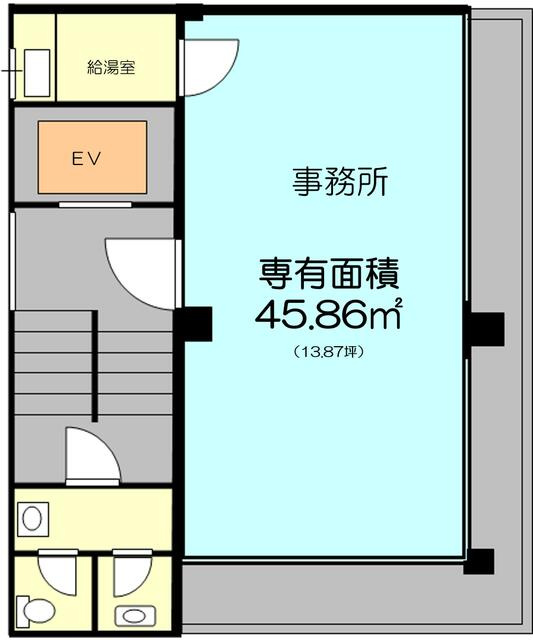 八丁堀プラレールビルの間取り