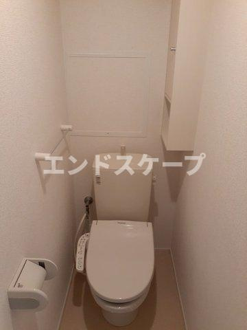 Ｌａ　Ｂｅｌｌｅｚｚａのトイレ|高崎、前橋のお部屋探しはエンドスケープまで！お客様の理想お聞かせ下さい♪