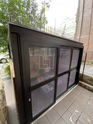 【その他共用部分】 | プレサンス心斎橋ラヴィ | プレサンス心斎橋ラヴィ　ゴミ置き場