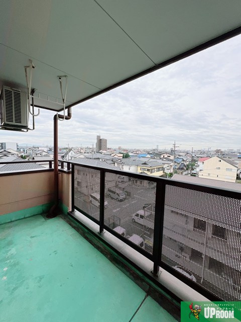 リンピア牟都志のバルコニー