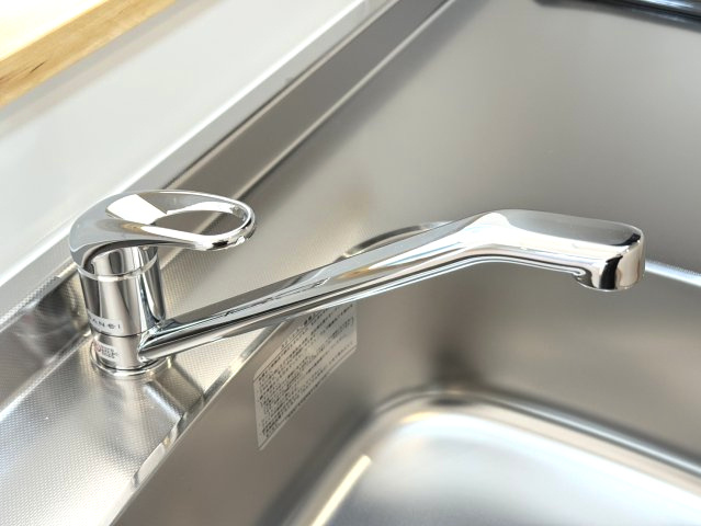 ポラリス野中町のキッチン|使い勝手の良いシングルレバーの水栓