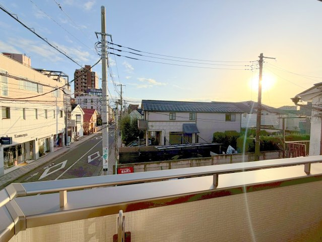 グランパレス国立のバルコニー