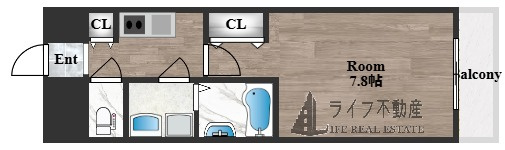 CASSIA高井田North Courtの間取り