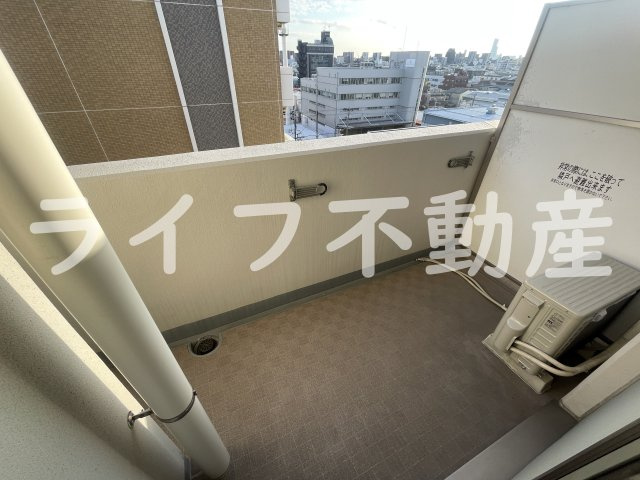 CASSIA高井田North Courtのバルコニー|バルコニーがあります