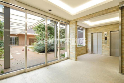 【ロビー】 | ヒューリックコート雪が谷 | 2018年4月撮影