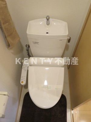 【トイレ】 | ルクシェール武蔵新田 | 落ち着いたトイレです