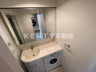 【洗面所】 | サンピエス大森 | 使いやすい洗面所です