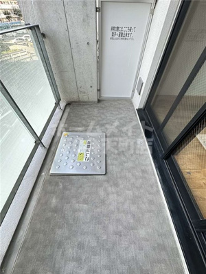 【バルコニー】 | JJCOURT波除 | 広々としたバルコニーです