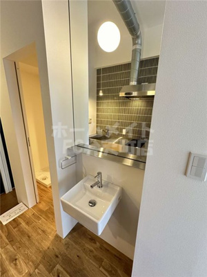 【洗面所】 | JJCOURT波除 | ゆったりとスペースのある洗面所