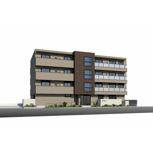 シャーメゾン玉津の外観パース