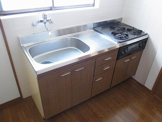 ハイツ中山手のキッチン