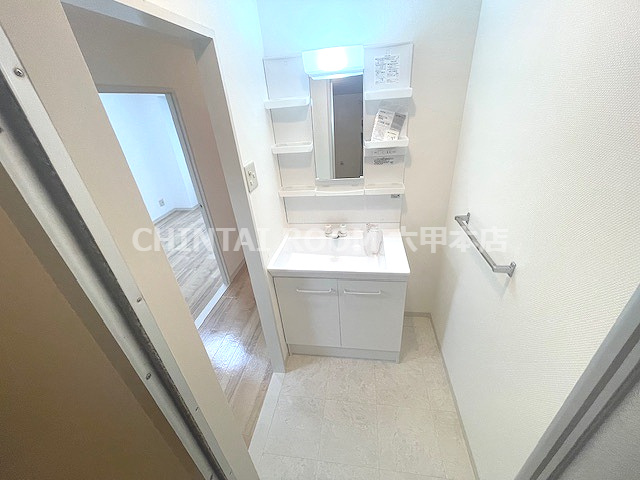 Blanc上筒井通の洗面所